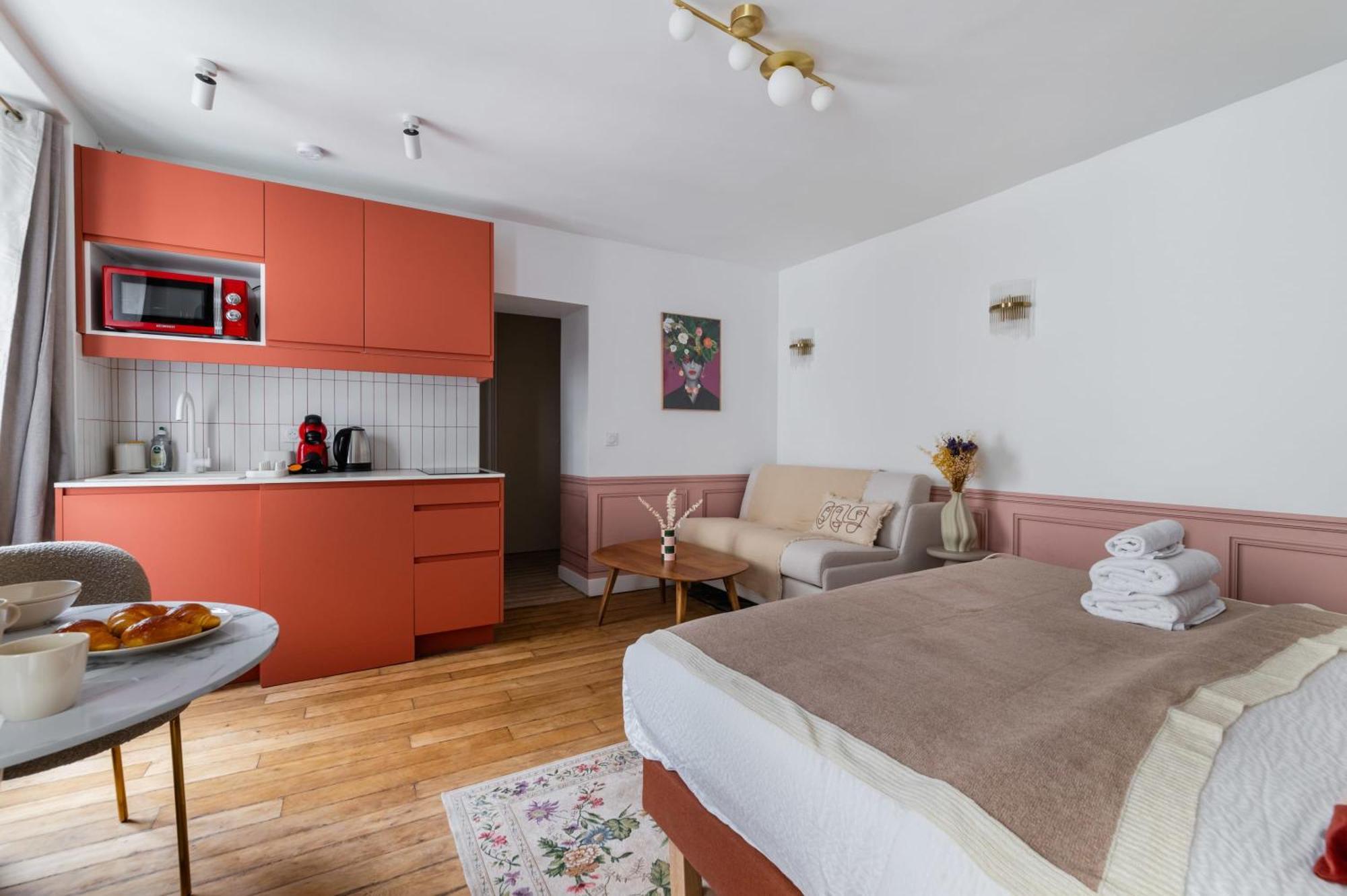 Grand Studio Refait A Neuf Paris 16 - 4P - Flat-Guest Ngoại thất bức ảnh
