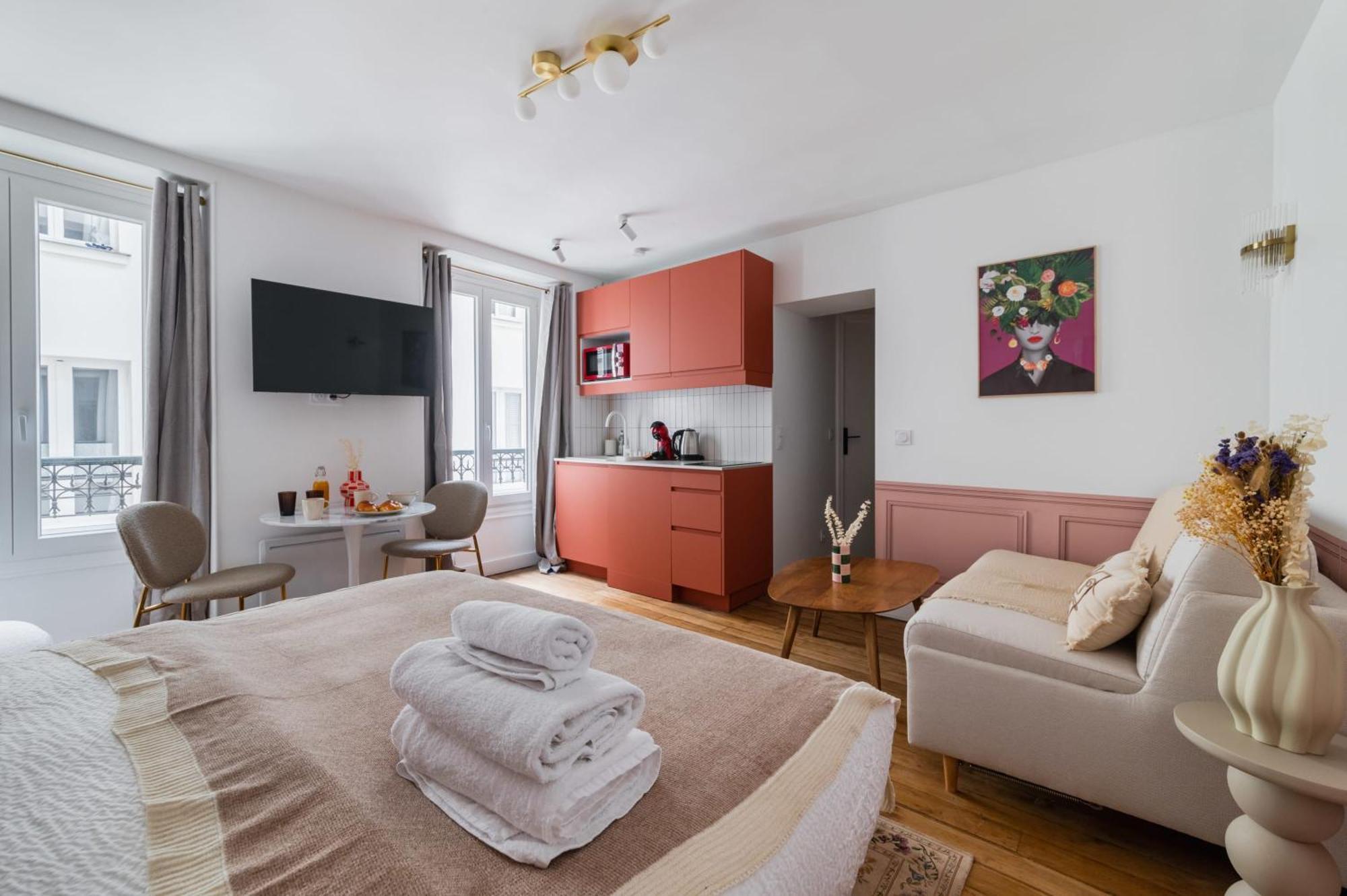Grand Studio Refait A Neuf Paris 16 - 4P - Flat-Guest Ngoại thất bức ảnh
